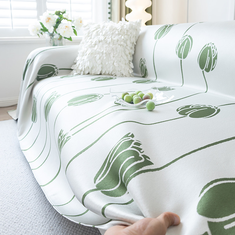 夏季凉感冰丝沙发盖布2024新款防滑全包盖巾防猫抓沙发套罩沙发巾,居家布艺,沙发垫,淘宝优惠券,粉丝福利购,淘宝优惠卷