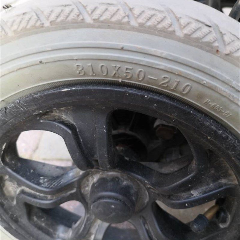 互邦鱼跃原装电动车轮椅配件外胎内胎310*50-210,310*50-203内外