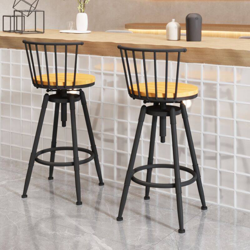 吧台椅工业风高脚升降旋转吧椅螺旋家用酒吧椅靠背铁艺转椅吧凳子,商业/办公家具,酒吧椅,淘宝优惠券,粉丝福利购,淘宝优惠卷