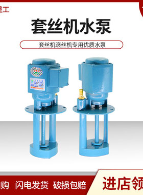钢筋滚丝机水泵 AB DB 12A冷却电泵套丝机配件高性能车丝机螺纹钢