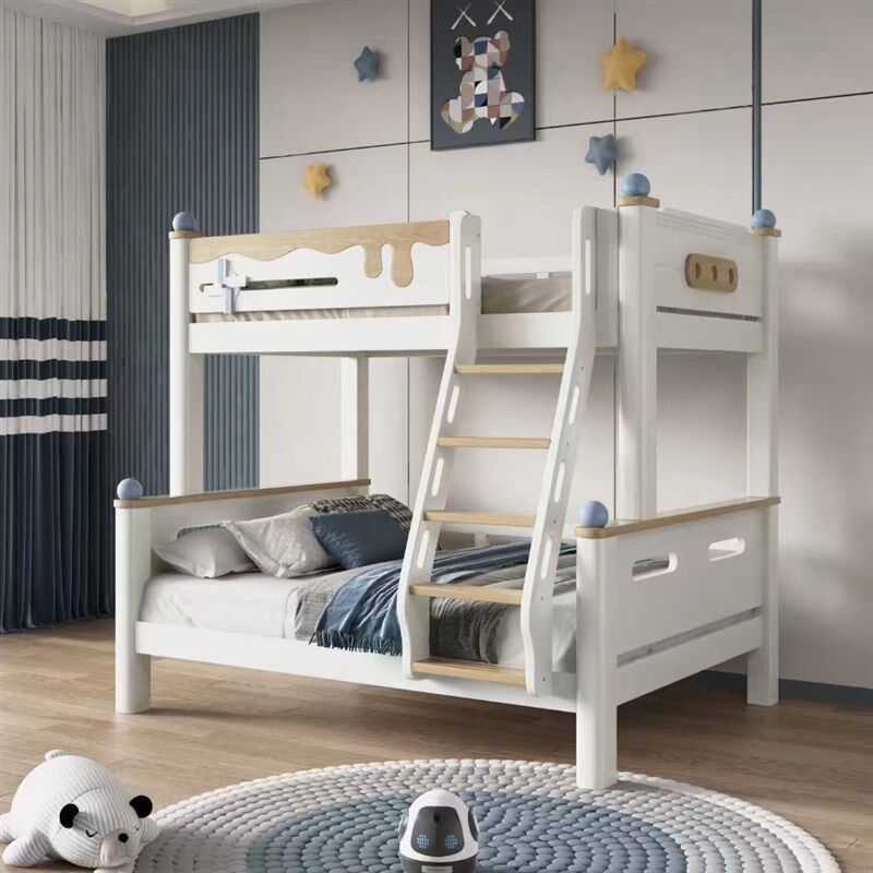 2024新款全实木儿童床上下床子母床大人母子两层高低床上下铺,住宅家具,高低/子母床,淘宝优惠券,粉丝福利购,淘宝优惠卷