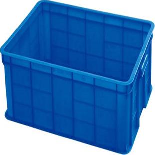 塑料箱水箱带盖胶框工业包装物流运输575周转箱加厚塑胶框