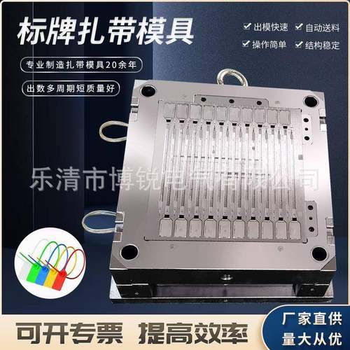模具制造中心供应5X20042腔尼龙扎带模具扎带模具注射成型模具