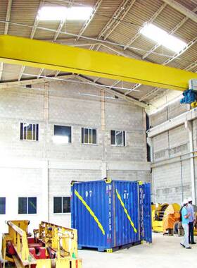 厂家供应工业天车吊机HD欧式电动起重机5吨单梁行车