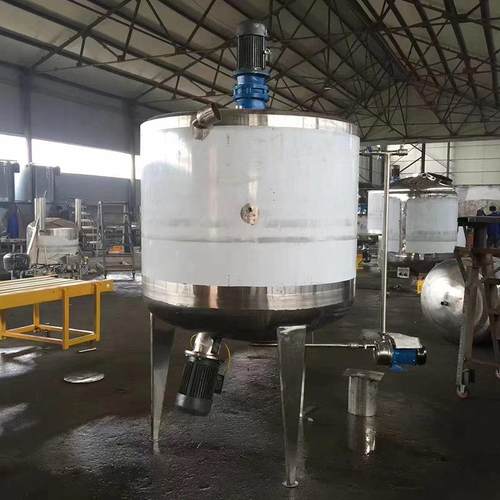 304不锈钢液体搅拌罐电加热搅拌设备单层立式高速搅拌锅搅拌机