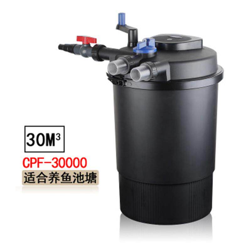 森森过滤桶大型户外鱼池过滤器过滤系统静音外置净化杀菌过滤桶