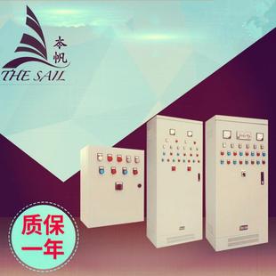 ABB恒压供水变频控制柜一拖二PLC控制箱电机调速控制风机箱水泵