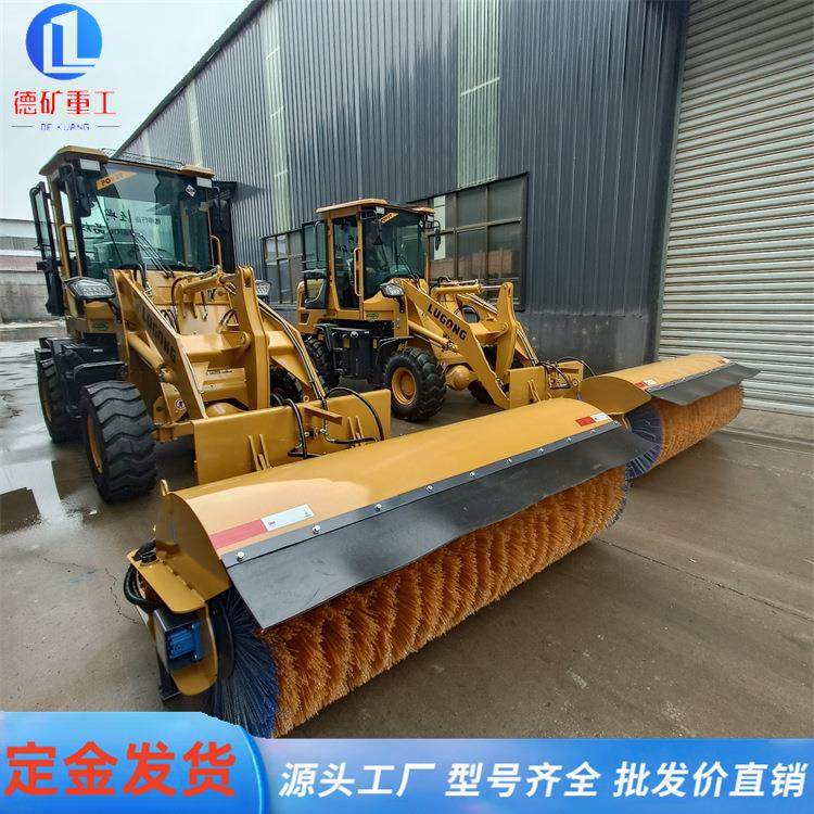 车载式除雪滚刷市政道路扫雪可拆卸清雪滚刷环卫车加装除雪滚刷