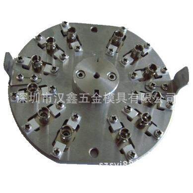 ST UPC/APC中心加压光纤跳线研磨夹具 陶瓷插芯研磨盘