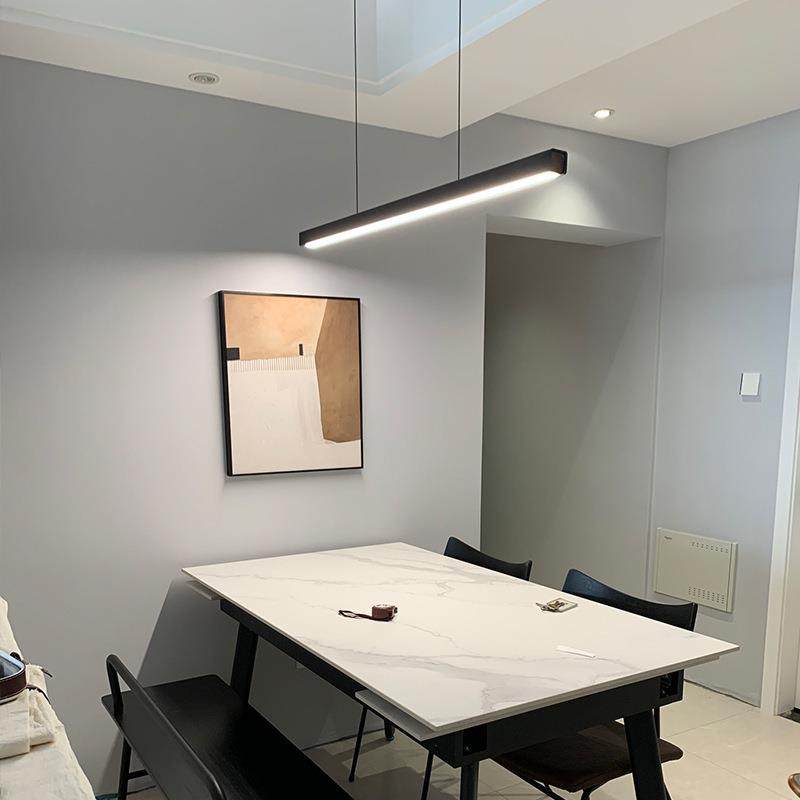 吊灯餐厅餐桌吧台灯具现代简约设计师办公室一字长条北欧极简创意,家装灯饰光源,智能吊灯,淘宝优惠券,粉丝福利购,淘宝优惠卷