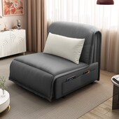 电动沙发床2024新款 单人可折叠两用小户型多功能全自动智能伸缩床