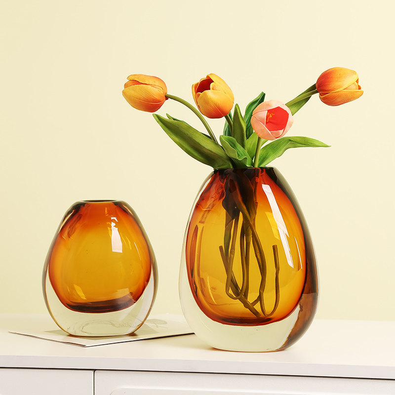 特厚玻璃水培花瓶花器摆件客厅电视柜玄关餐桌样板房极简摆设,家居饰品,装饰摆件,淘宝优惠券,粉丝福利购,淘宝优惠卷