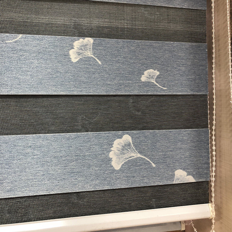 银杏叶遮光窗帘百叶卷帘客厅卧室定制成品办公室免打孔提花柔纱帘,居家布艺,卷帘,淘宝优惠券,粉丝福利购,淘宝优惠卷