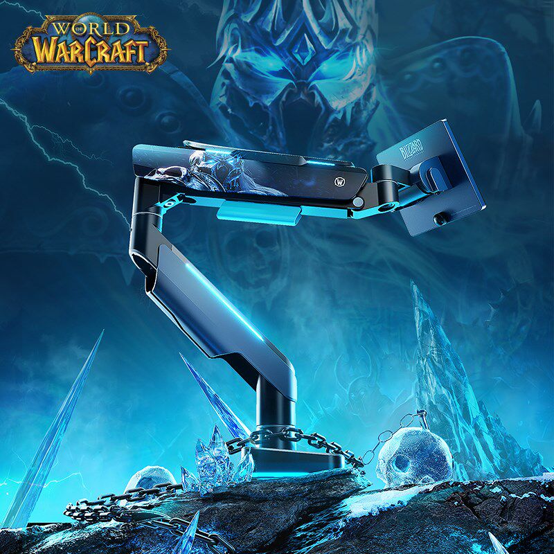 松能X制造魔兽世界显示器支架悬臂20kg电脑机械臂巫妖王暴雪T18BX