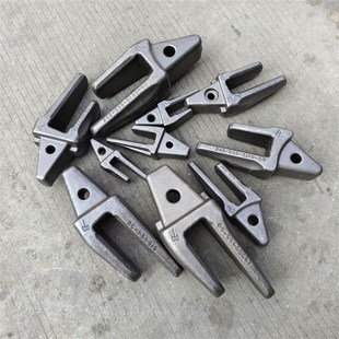 轨道钢锻压成型挖斗牙王小松卡特三一徐工机型齐全60-400机超耐磨