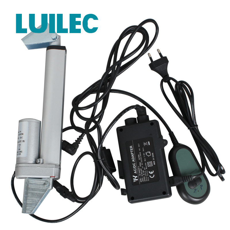 电动推杆全套 一拖一电机马达伸缩杆升降器直流交流220v电机