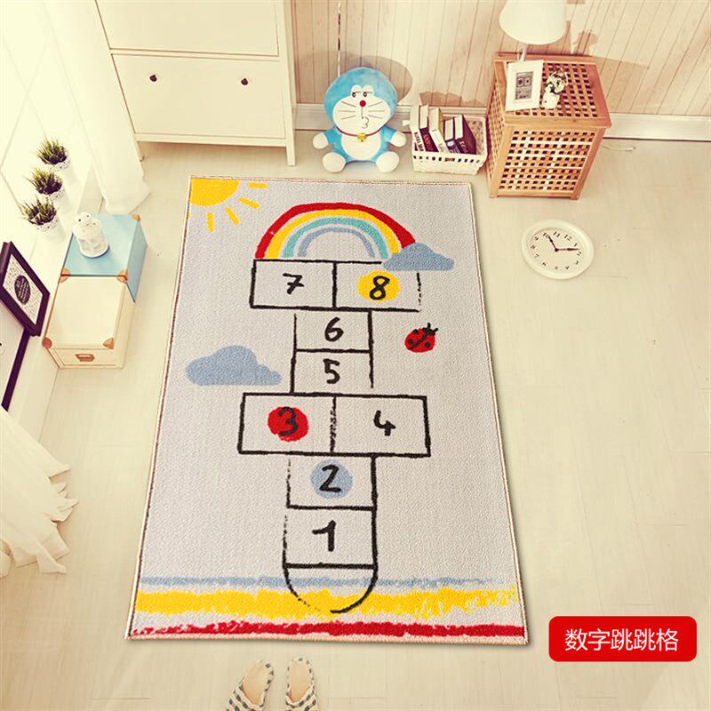 家用地垫 儿童毯爬行毯 门厅卧室入门地垫门垫吸水防滑环保地毯