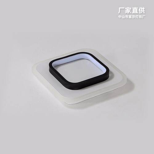北欧现代简约入户过道吸顶灯走廊玄关衣帽间楼梯阳台亚克力卧室灯