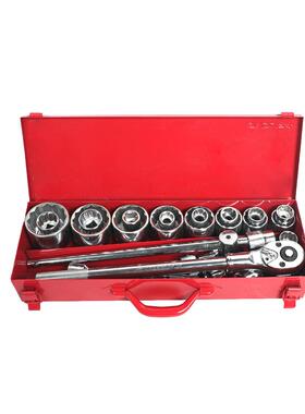 力易得25mm系列12角14件套21件套套筒组套E1248 E1249