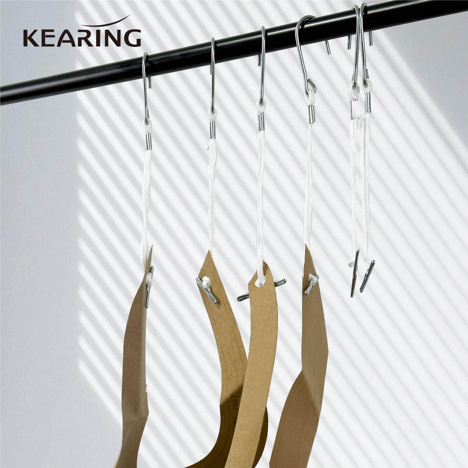 科灵纸样挂钩服装打版用绳钩服装厂样板房铁钩子拉钩弯钩子版型勾