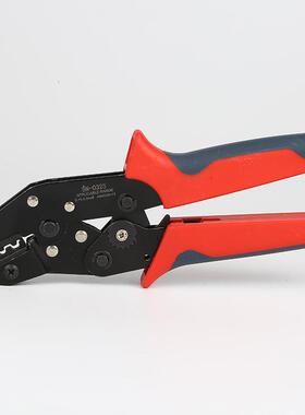 沃玛工具SN-0325棘轮式压线钳冷压钳裸端子预绝缘端子压接钳