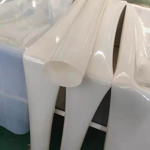 兴晟大口径硅胶管硅胶软连接耐高温白色硅胶管鼓型软连接
