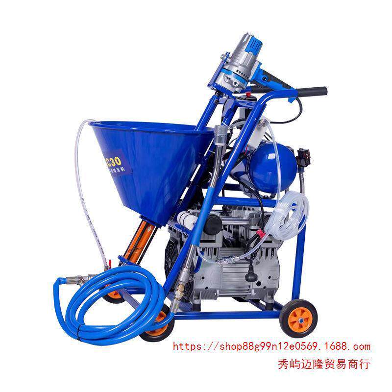 科利发防水涂料喷涂机大功率高压无气多功能喷漆机腻子粉水泥小型