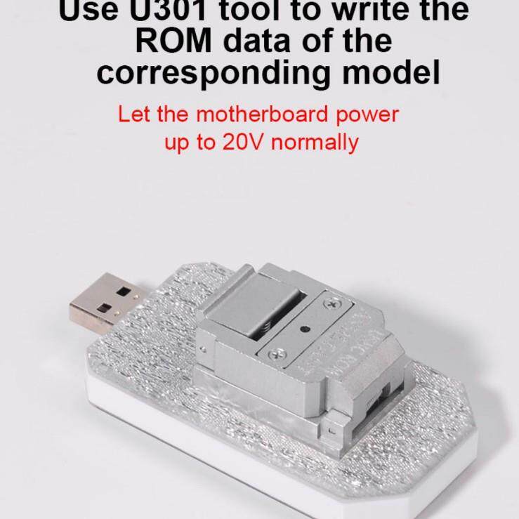 百意BY-U301笔记本ROM读写工具资料适用2016-2020款