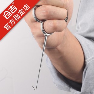 仓吉指环取钩器不锈钢304钓鱼脱钩器摘钩器取勾器钓鱼渔具用品