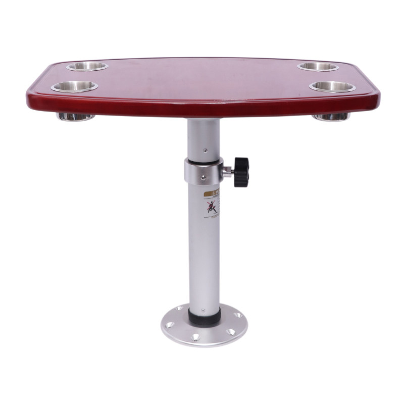 橡木烤漆桌板房车商务车旅居车改装升降桌改装实木整套带升降桌腿