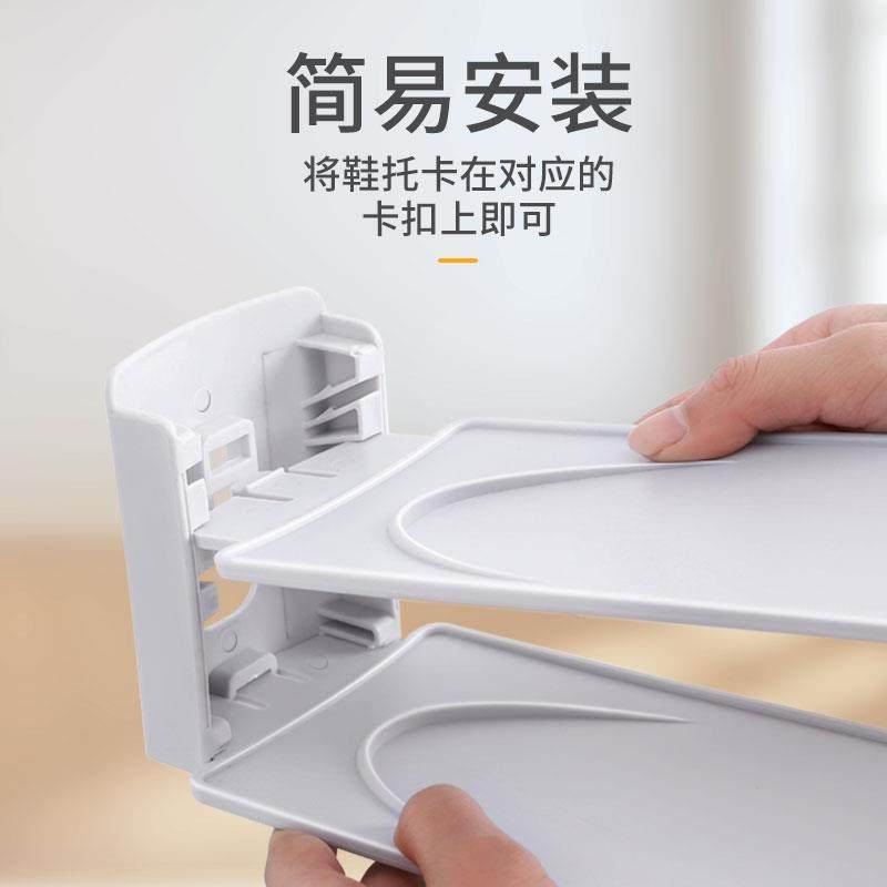 5YA1鞋柜收纳盒省空间鞋子一体式魔术鞋架整理双层鞋盒家用装,收纳整理,书桌收纳置物架,淘宝优惠券,粉丝福利购,淘宝优惠卷