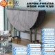 折叠桌子餐桌家用小户型可移动吃饭圆桌免安装 带转盘客厅出租屋
