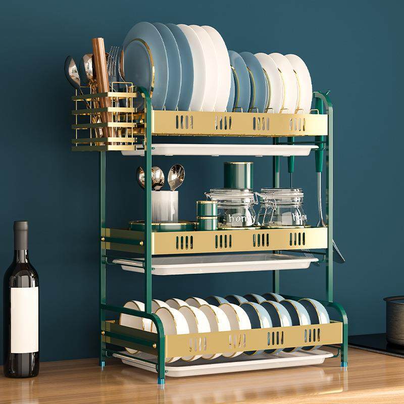 碗碟碗盘沥水架多功能碗筷收纳盒家用台面放碗柜厨房置物架收纳架,厨房/烹饪用具,抹布架/厨房清洁收纳架,淘宝优惠券,粉丝福利购,淘宝优惠卷