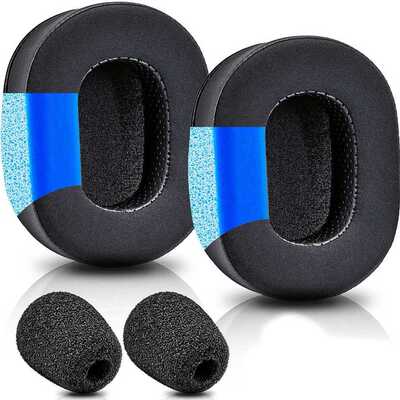 适用黑鲨雷蛇耳垫Razer BlackShark V2 Pro耳套 V2x耳机套含卡扣