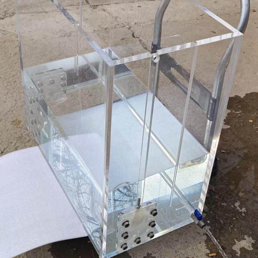 亚克力透明水箱有机玻璃箱体盒子实验装置加工制作