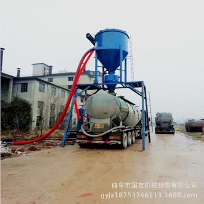 200大型库房气力抽灰机碳粉装车气力输送机地库干灰出仓抽灰机
