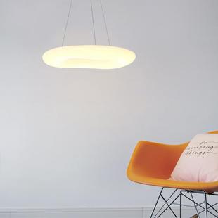 北欧简约现代创意led调光吊灯办公室客厅卧室吊灯店铺吧台餐厅灯