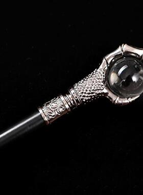 国王权杖龙爪珠子拐杖表演魔杖绅士手杖文明棍男士礼品道具未开刃