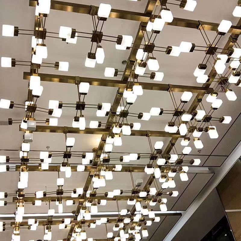 别墅吊灯非标制作灯创意艺术水晶灯古镇灯饰酒店KTV工程灯具,家装灯饰光源,智能吊灯,淘宝优惠券,粉丝福利购,淘宝优惠卷