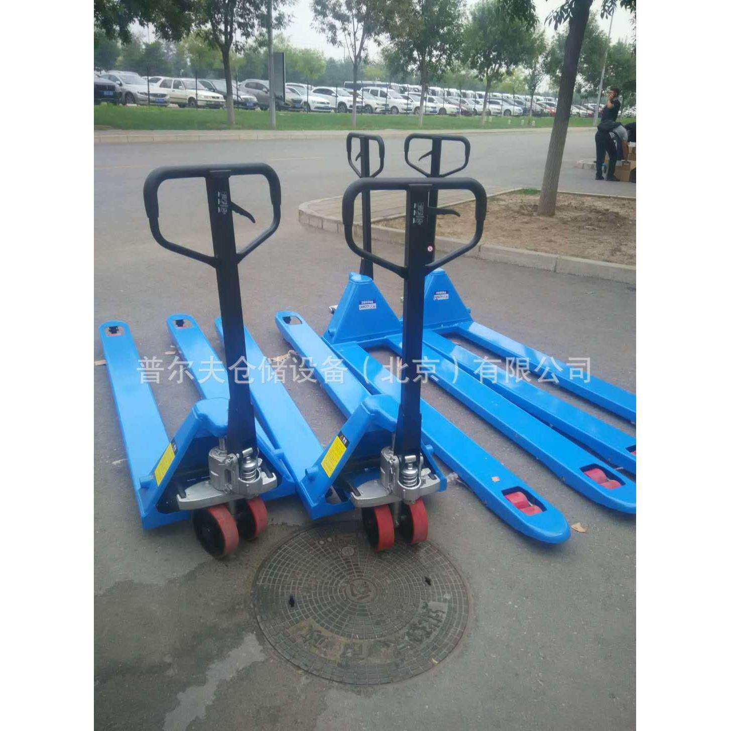 手动托盘搬运车地牛手推车液压叉车加长非标加宽窄2吨3吨