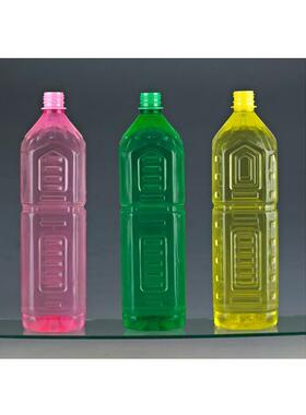 PET瓶耐高温热灌装塑料饮料瓶酱料瓶 1500ml 1.5L方瓶 110只/箱