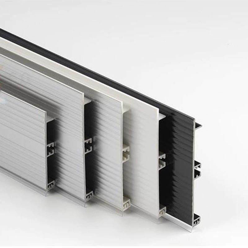 白色PVC踢脚板13公分塑料6踢脚线 线15公分加厚踢脚板整体橱柜挡