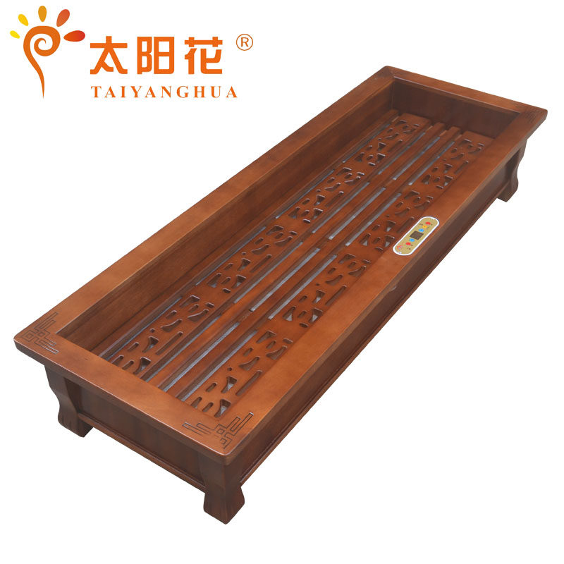 高端实木电火箱电取暖器家用烤火炉暖脚电暖箱烤脚炉烤火箱电火桶