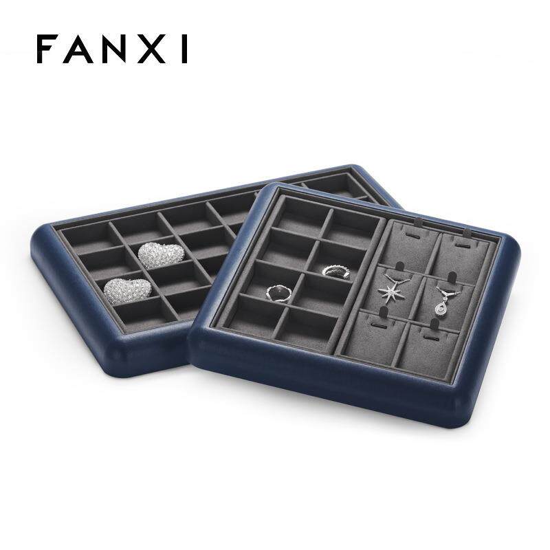 凡西FANXI首饰收纳盒创意PU多功能自由组合多功能饰品收纳盒P118
