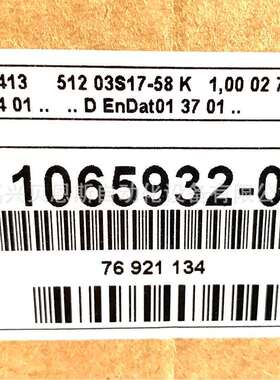 ECN413 2048 03S17-58 ID586645-17/1065932-17海德汉原装编码器