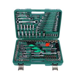 供应多规格72齿棘轮扳手150件套汽修组合套筒扳手工具汽车修配