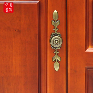 定制定做实木鱼缸大型玻璃水族箱懒人免换水中式 客厅龙鱼鱼缸 欧式