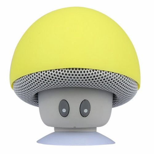 蘑菇头便携式小音响无线蓝牙音箱卡通 手机音响 吸盘防水浴