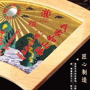 山海镇解决化纯铜挂件双麒麟阳台八卦镜凸镜窗户八卦铜镜室内大门