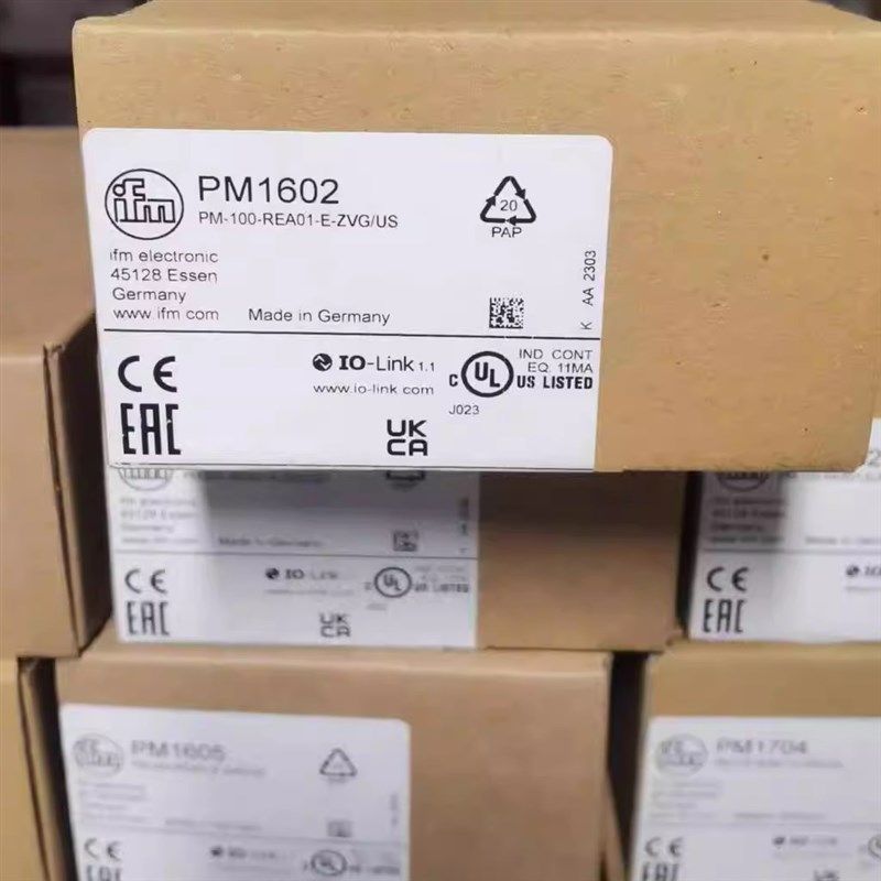 假一罚十 IFM PM1602 PM1603 PM1604 PM1607 PM1608压力传感器
